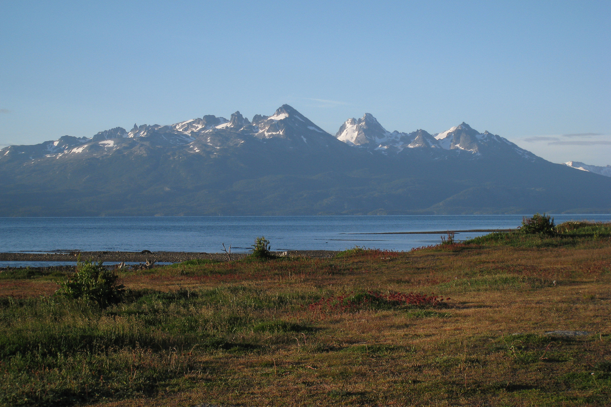 the Beagle Channel near Ushuaia, the starting point of our photo