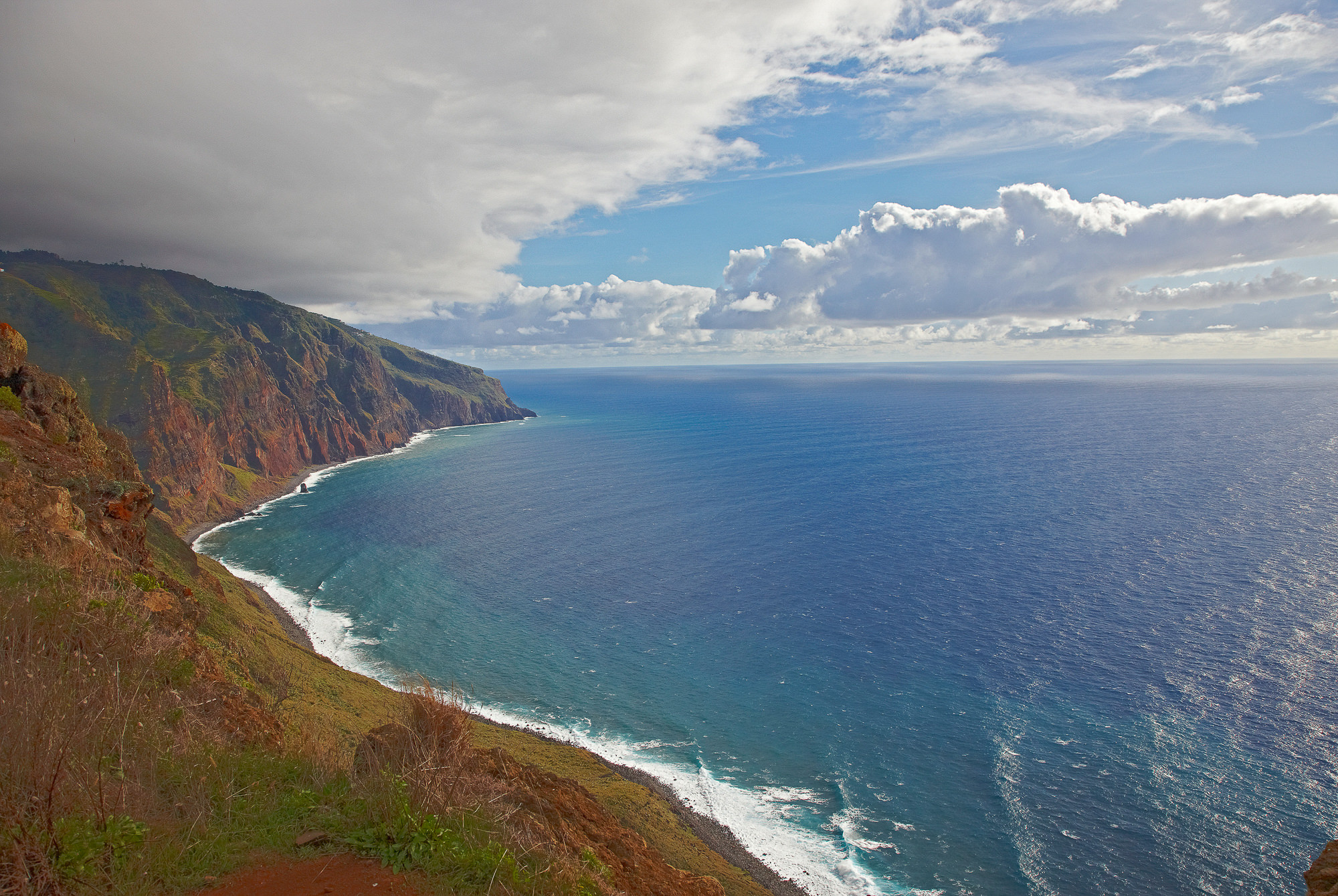 Madeira's typical cliffs